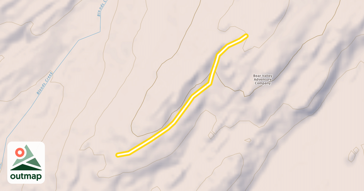 Map of 17. Headwater Trail