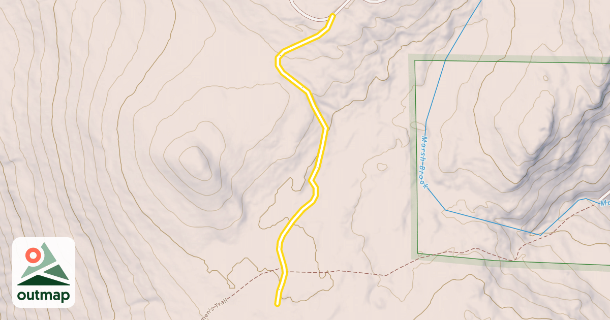 Map of Hutmen's Trail