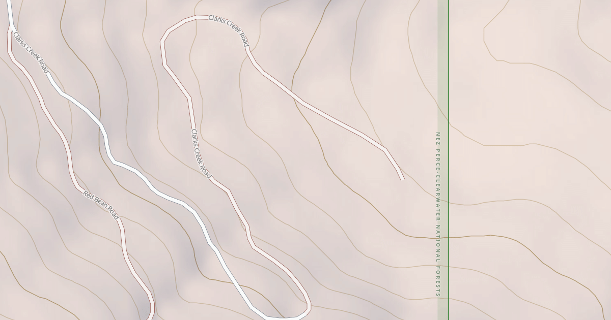 Map preview of CLARKS CREEK