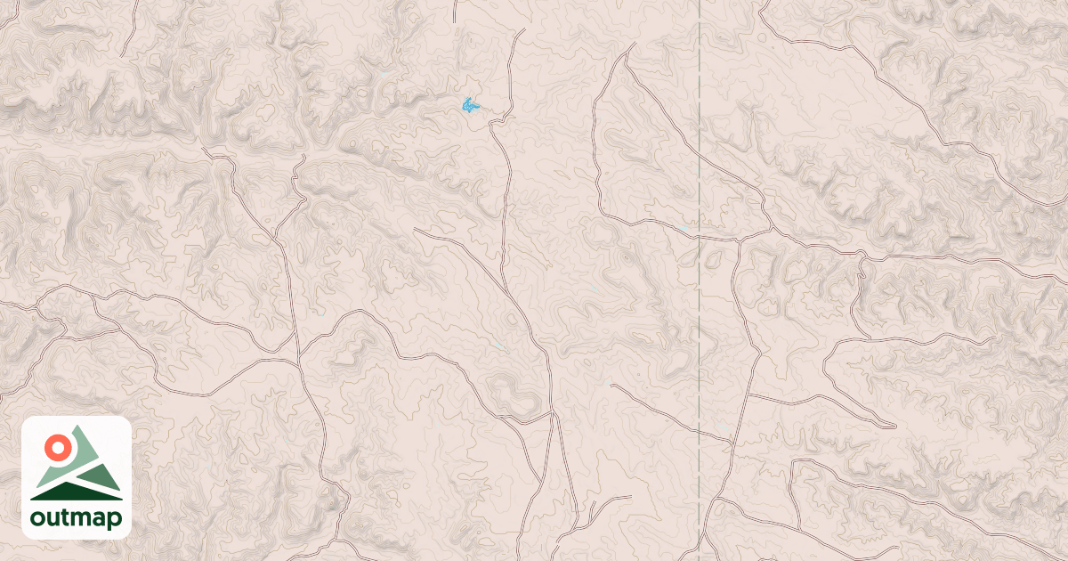 Map of POKER JIM N FORK LEE