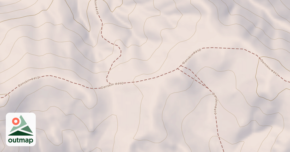 Map of Danskin #412
