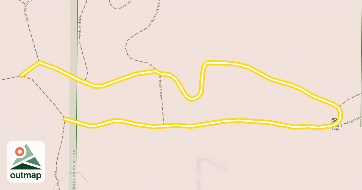 Map of Trapper's Cabin
