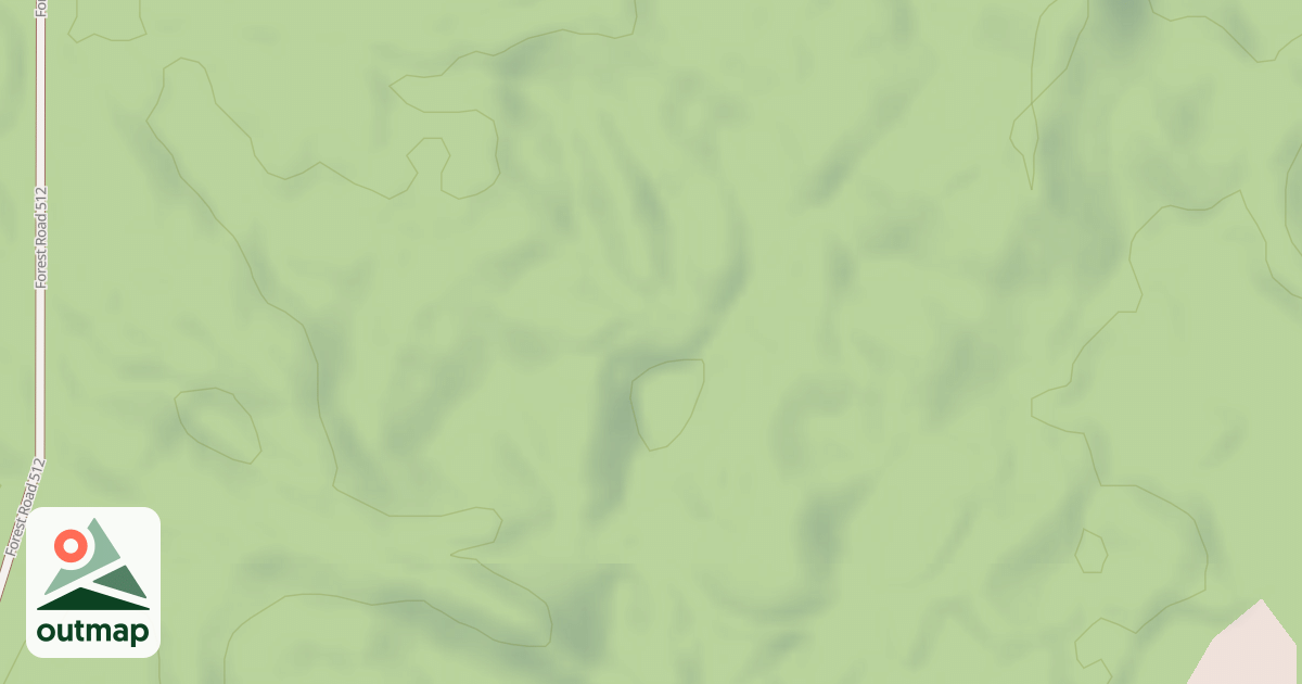 Map of FR 512A