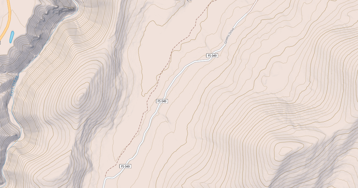 Map preview of GREEN DRAW
