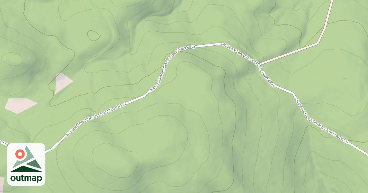 Map of INDIANA MINE RD