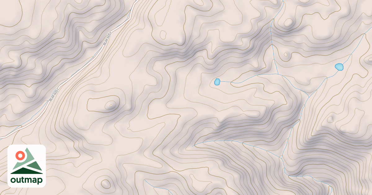 Map of Blm T6051b