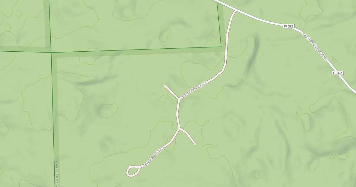 Map preview of FR 322A