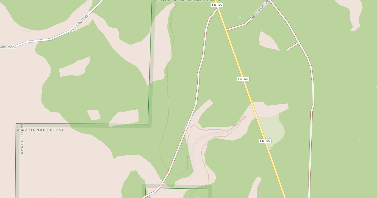 Map preview of USFS National Forest System Roads {4663492A-7253-41E4-B8C3-08B0E2441B42}