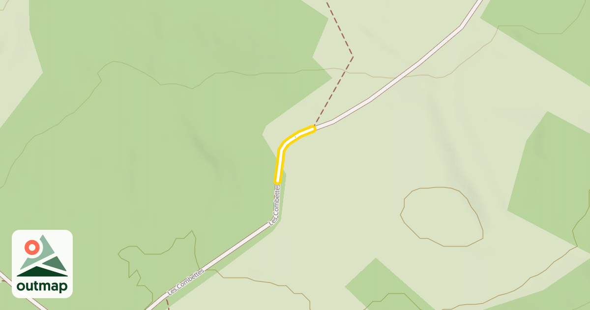 Map of Les Combettes