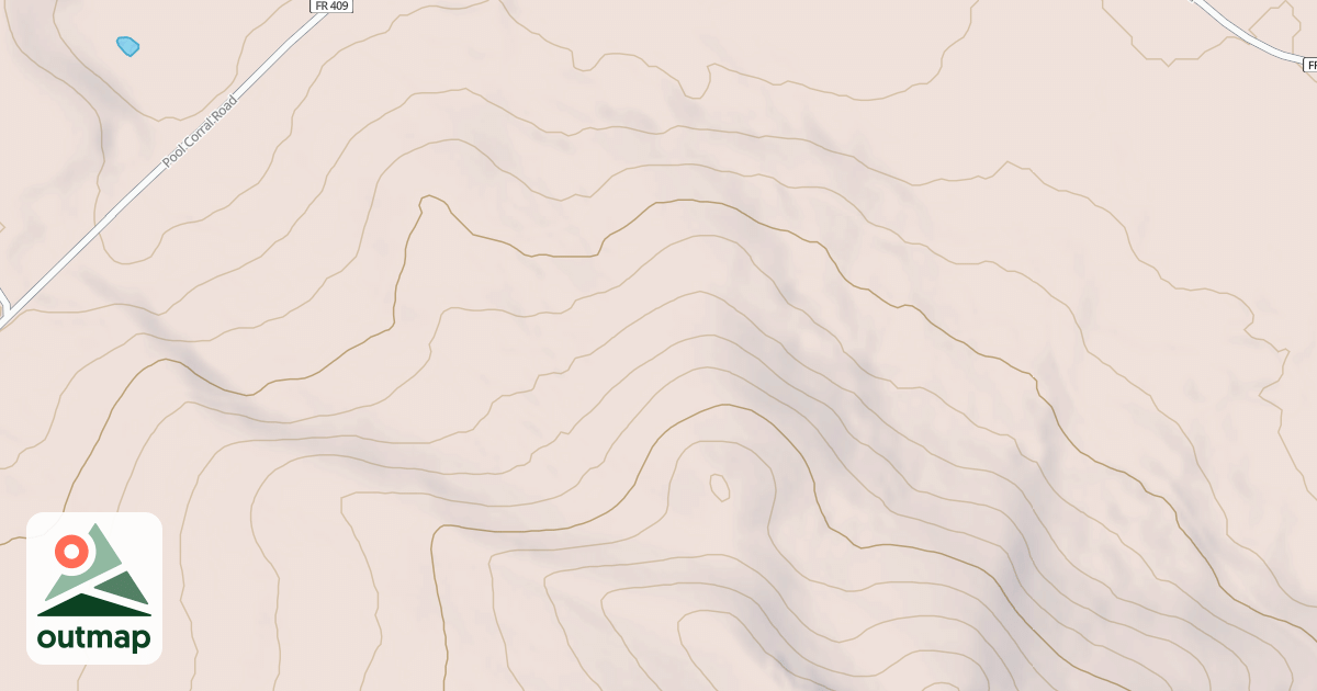 Map of USFS National Forest System Roads {1FB721B2-A774-42E3-A53E-67017ECDBC85}