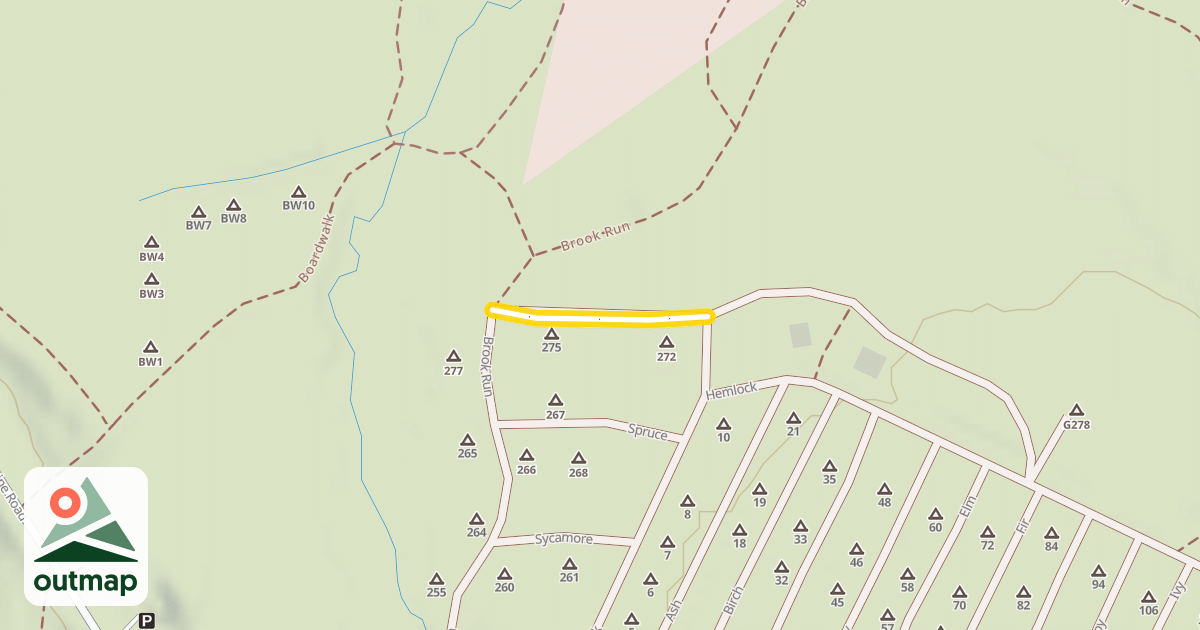 Map of Hickory