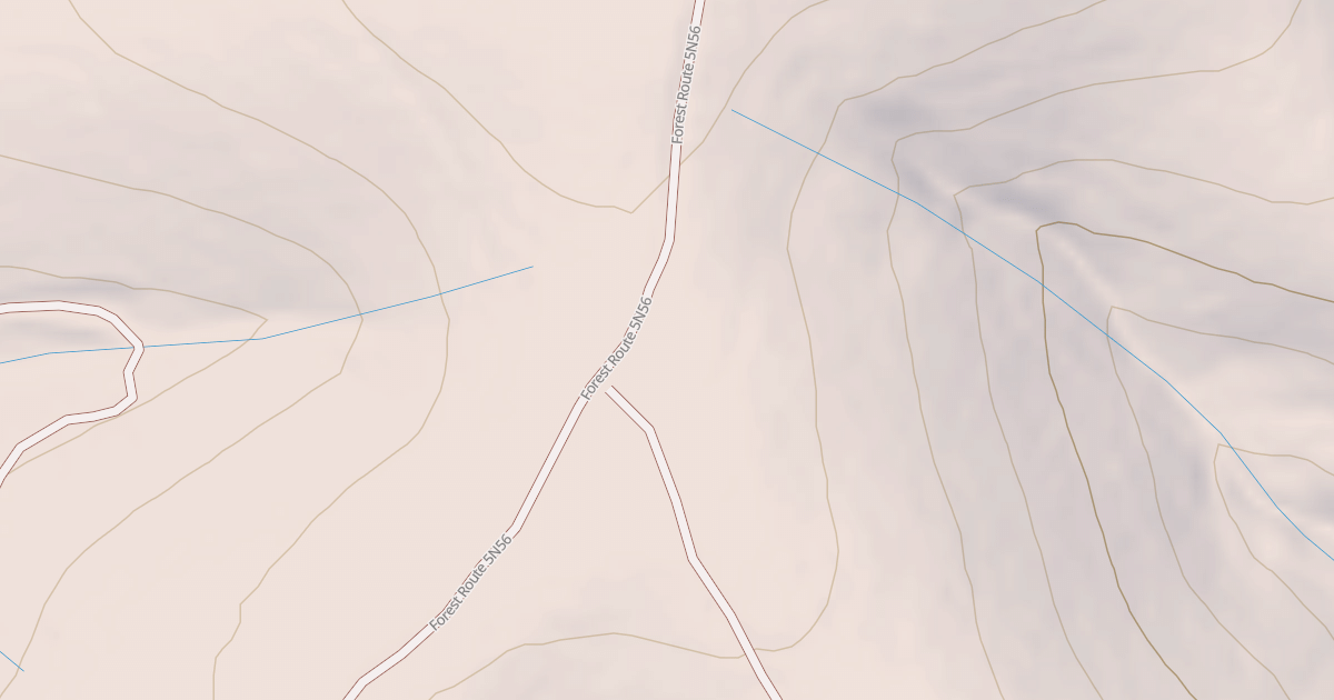 Map preview of USFS Motor Vehicle Use Map Roads {7BC5D1EC-A37D-448D-88FC-6A2969A16CCD}