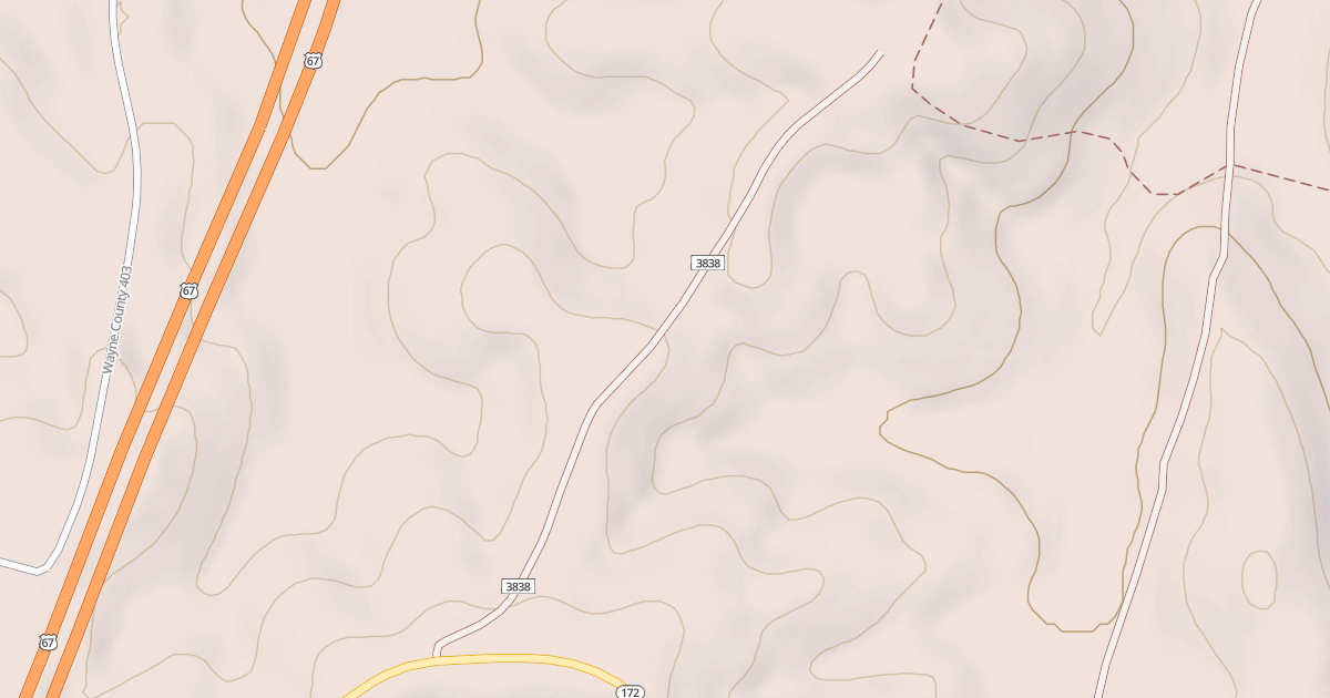 Map preview of WET FORK