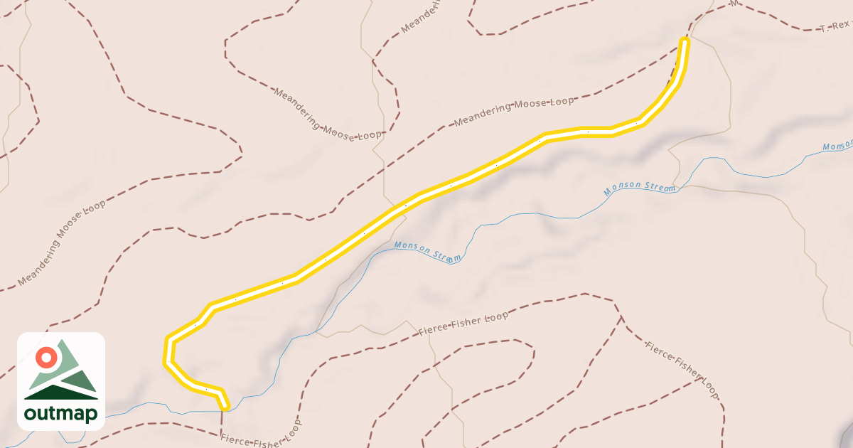 Map of Coyote Connector