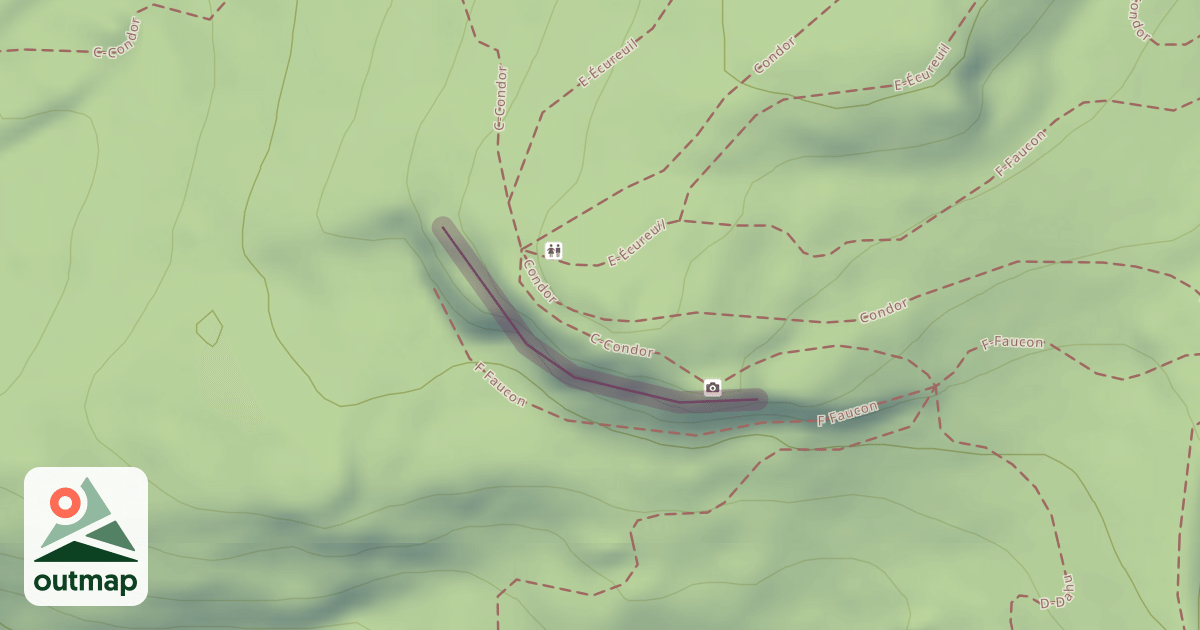 Map of La bleue