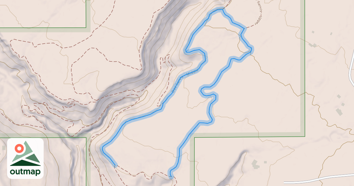 Map of Doc Sarvis - Middle