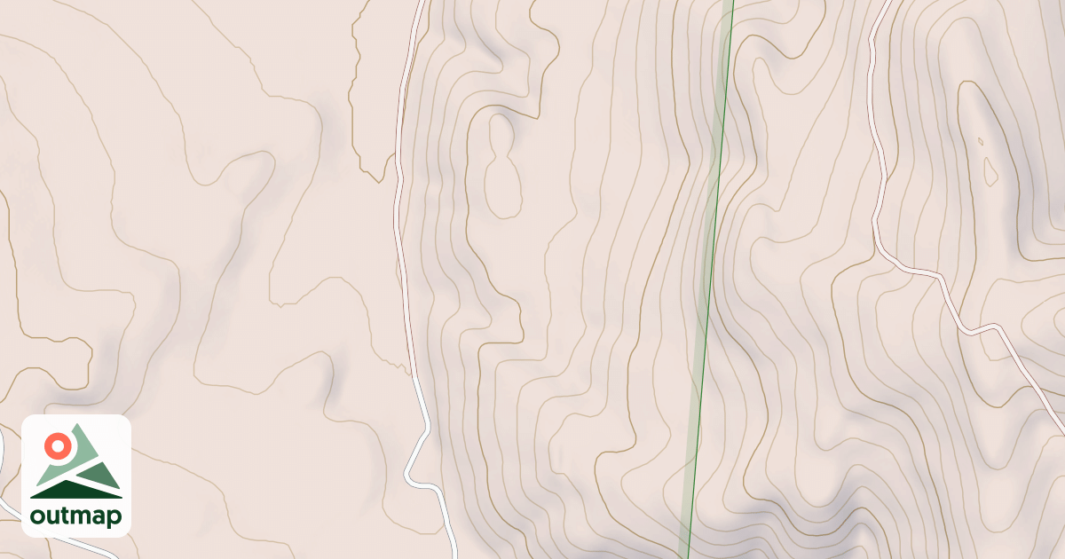 Map of Gravel Creek North
