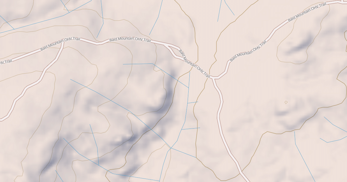 Map preview of BALD MOUNTAIN T19
