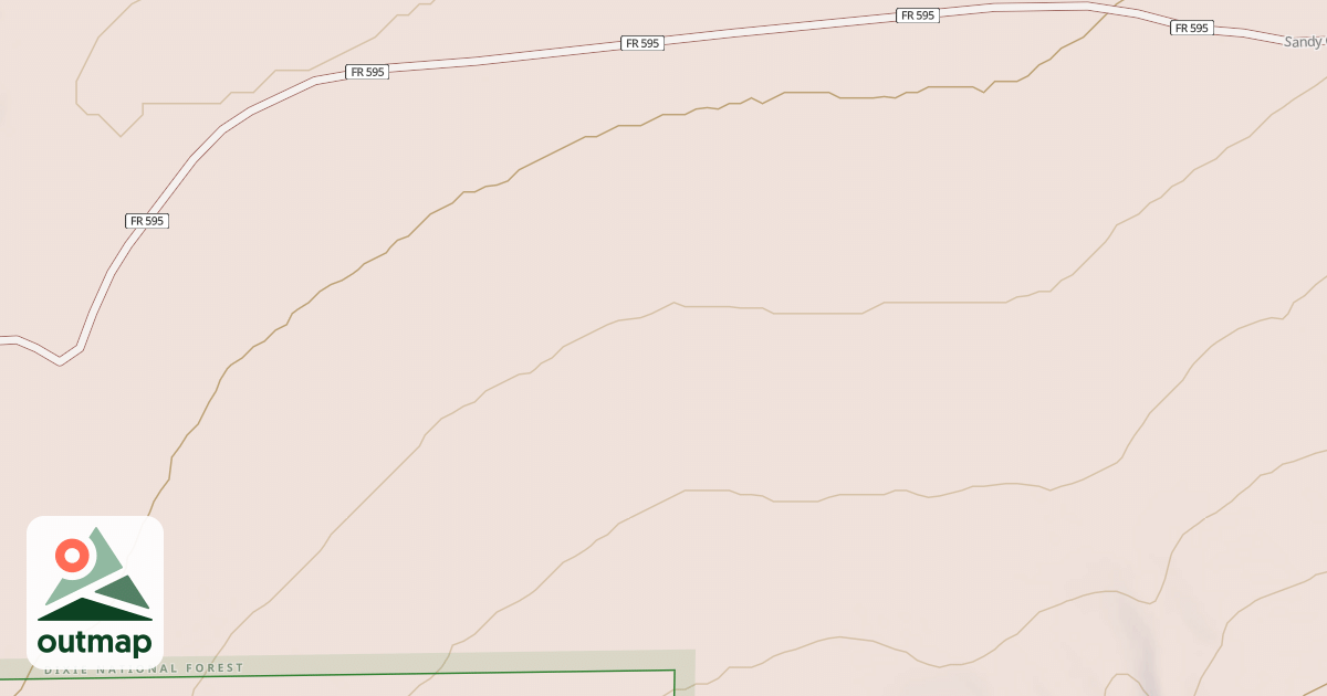 Map of USFS National Forest System Roads {1CC6A06F-2501-4B1E-B864-3EB867FB9AF4}