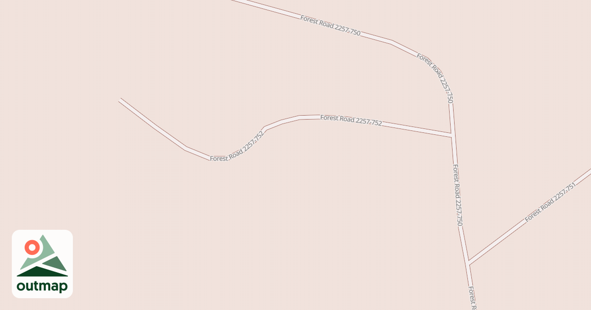 Map of USFS Motor Vehicle Use Map Roads {24223B75-19CF-4E2C-AD0A-C53FDDCF6830}