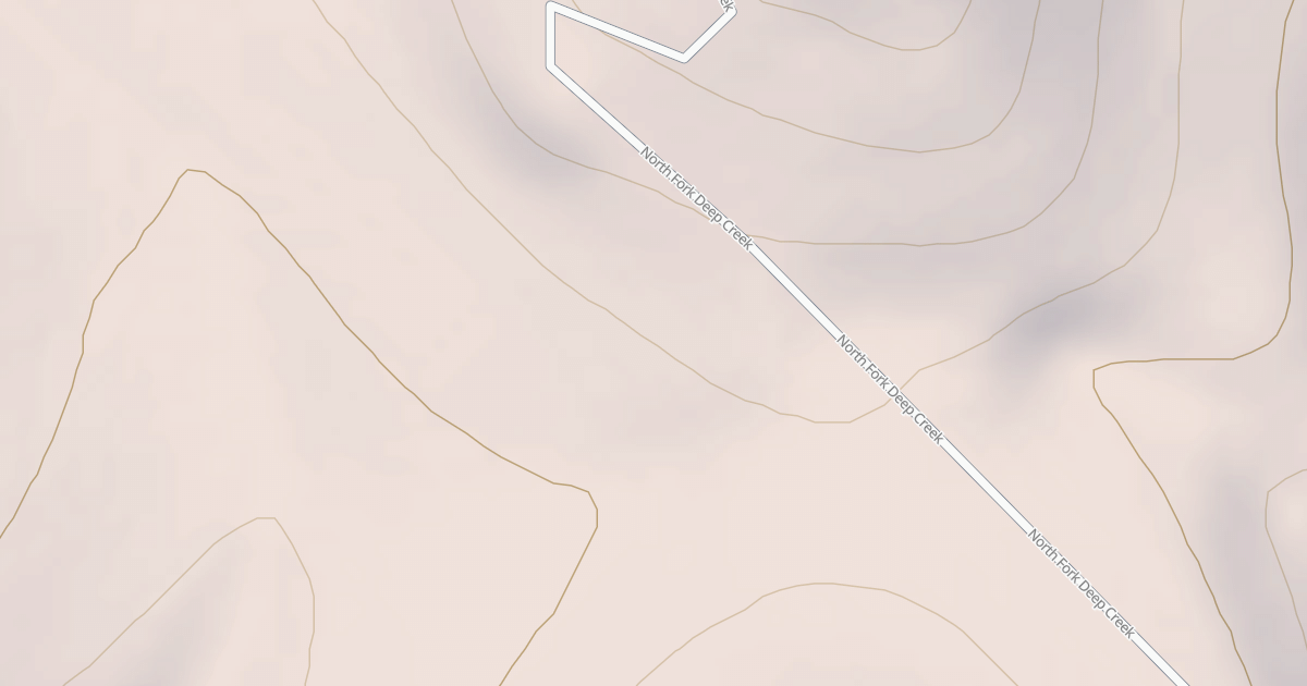 Map preview of CABIN GULCH SPUR 129