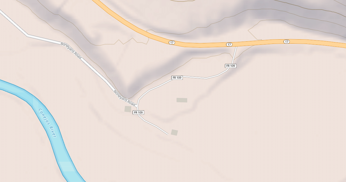 Map preview of RIVER SPRINGS RANGER STATION