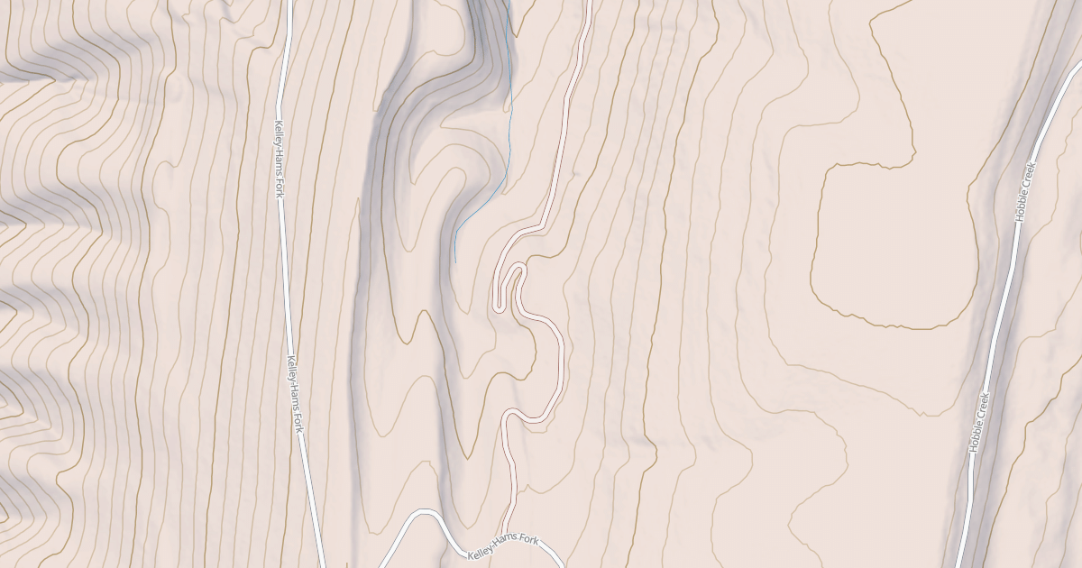 Map preview of KELLEY HAMS SPUR A