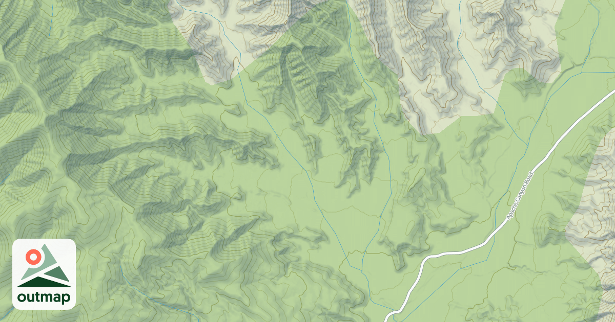 Map of USFS Motor Vehicle Use Map Trails 6799