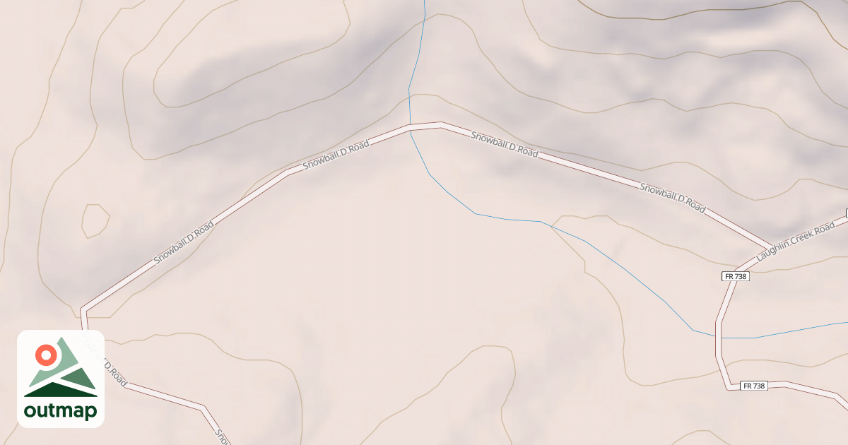 Map of SNOWBALL CRK