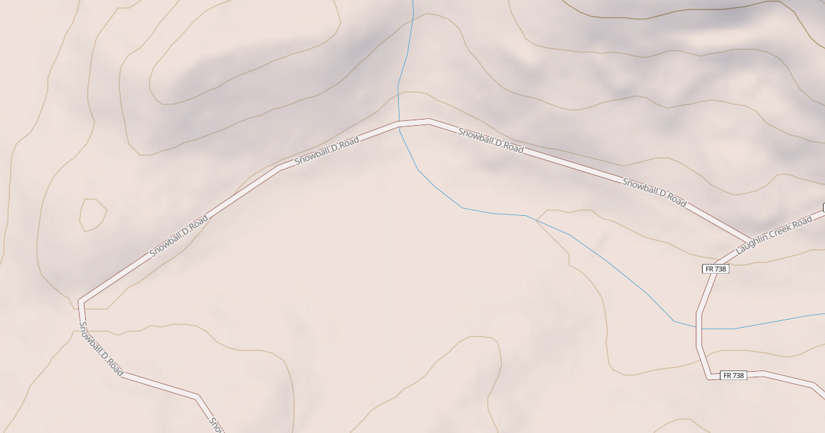 Map preview of SNOWBALL CRK