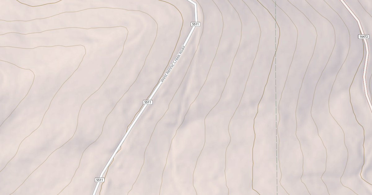 Map preview of FALLON SPUR