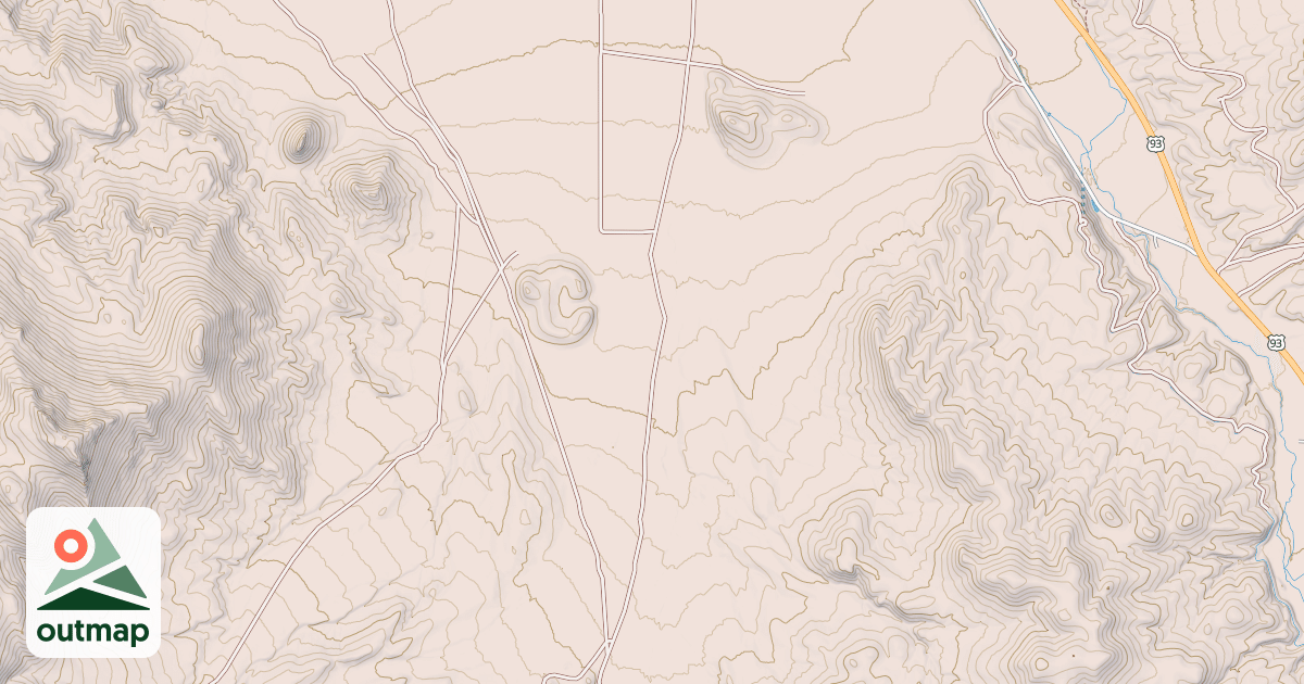 Map of BLM National GTLF Public Motorized Roads 0c8a0fd2-0297-43ac-a11e-06a0207ce466