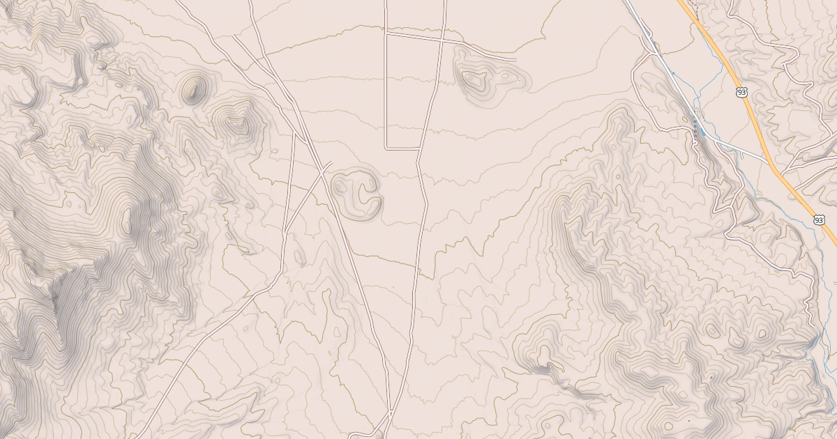 Map preview of BLM National GTLF Public Motorized Roads 0c8a0fd2-0297-43ac-a11e-06a0207ce466