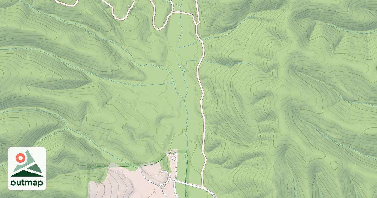 Map of HIDDEN CREEK