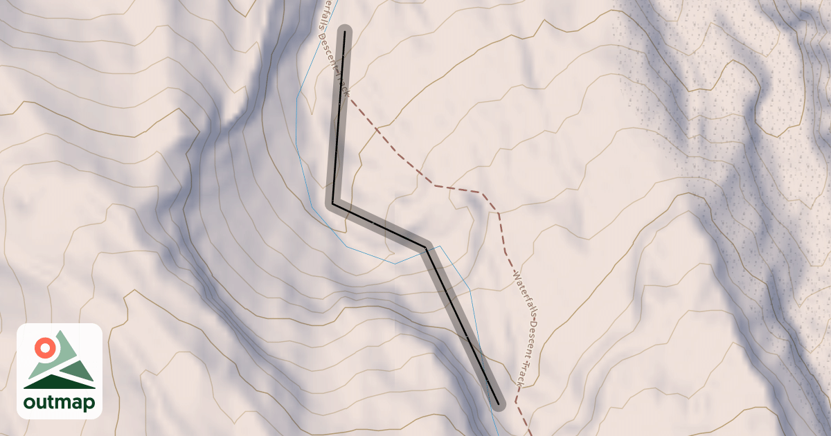Map of 3rd Waterfall