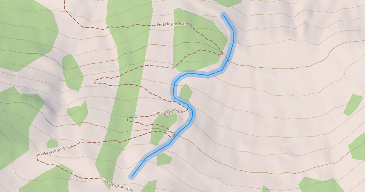 Map preview of John John's Way