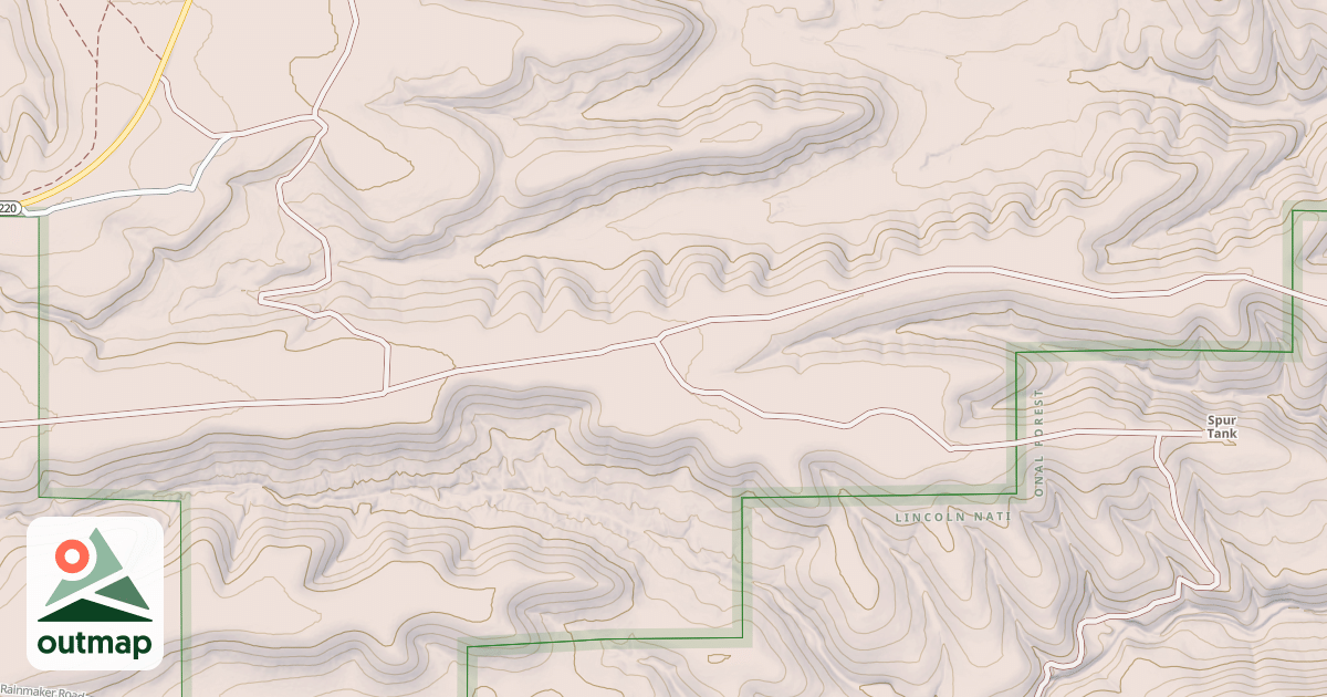 Map of Ru 94: South Access