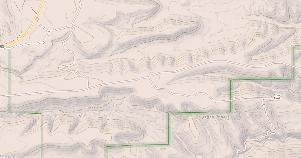 Map preview of Ru 94: South Access