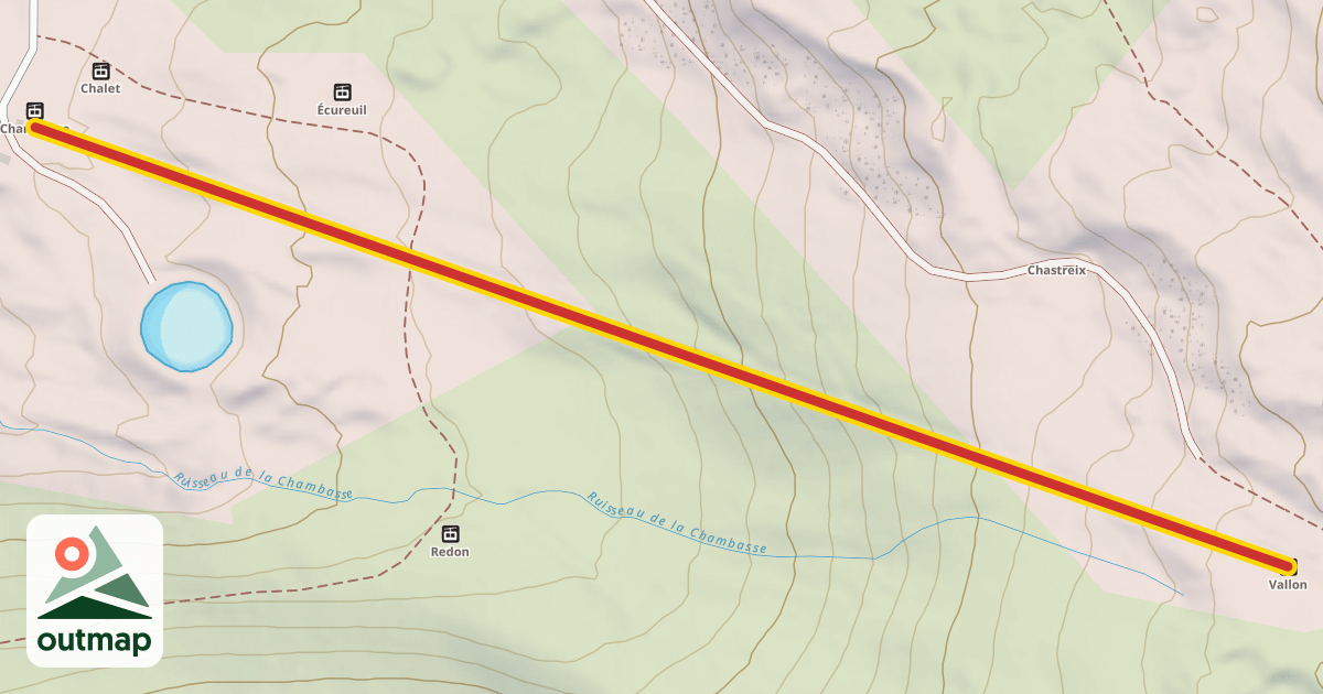 Map of Vallon
