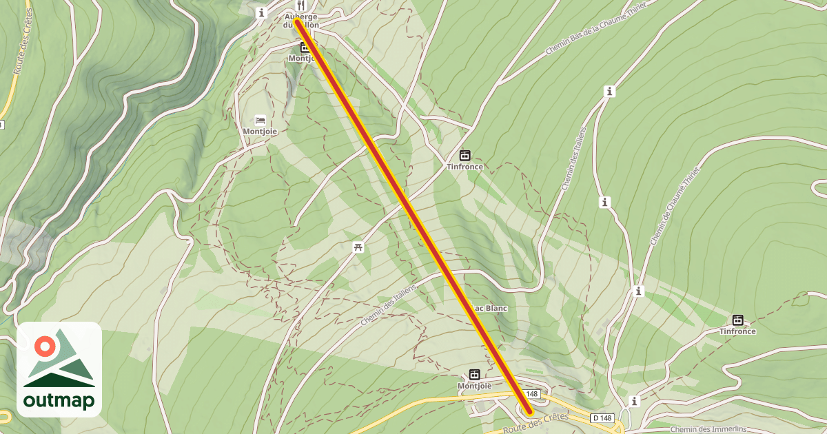 Map of Montjoie