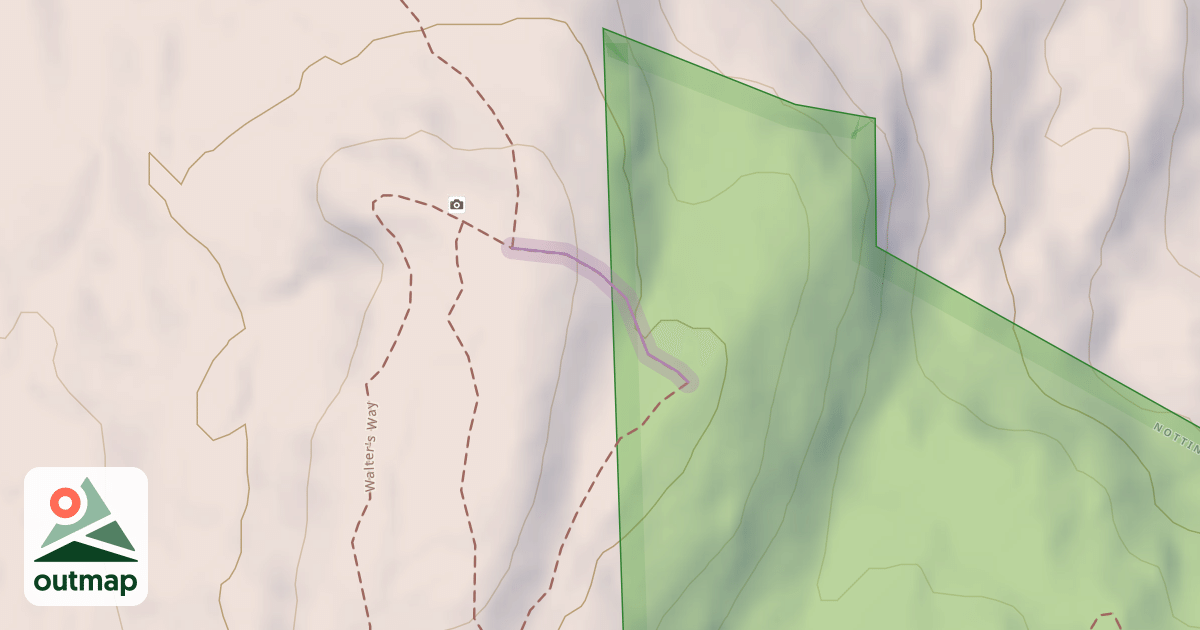 Map of Great Hill Loop
