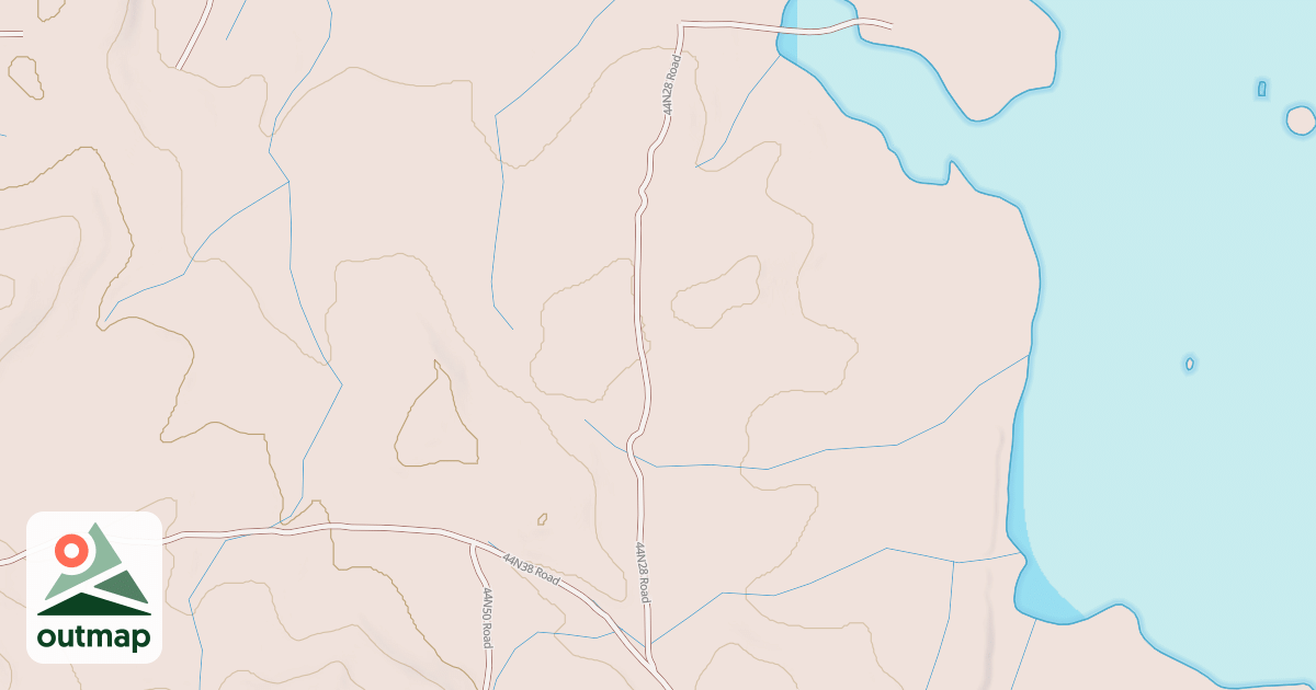 Map of LOST VALLEY WEST