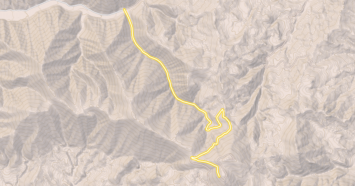 Map preview of Sharps Canyon Road
