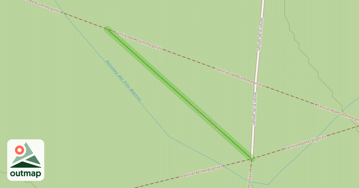 Map of Laie du Petit Landion