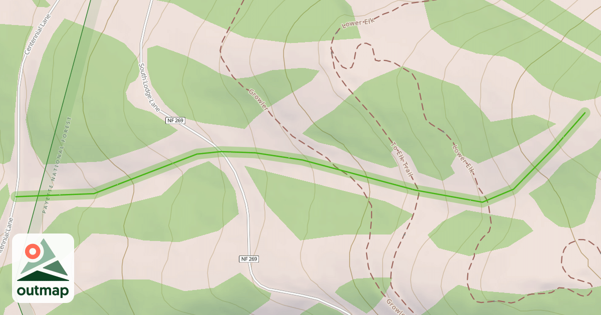 Map of Jammer Terrain Park