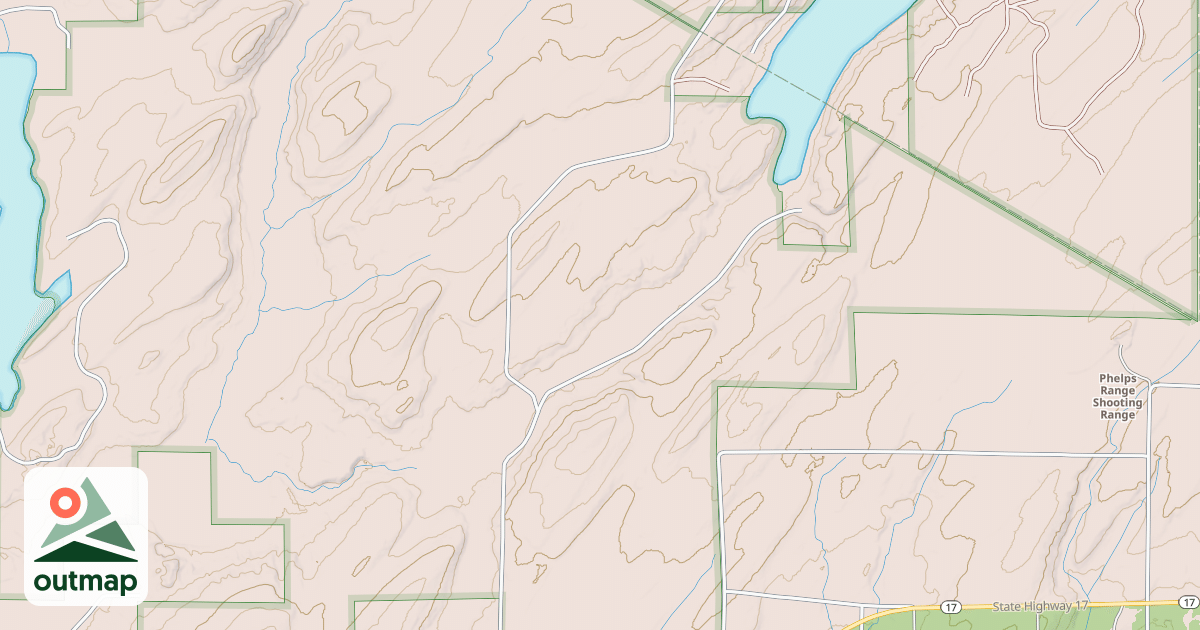 Map of BOOT LAKE ROAD