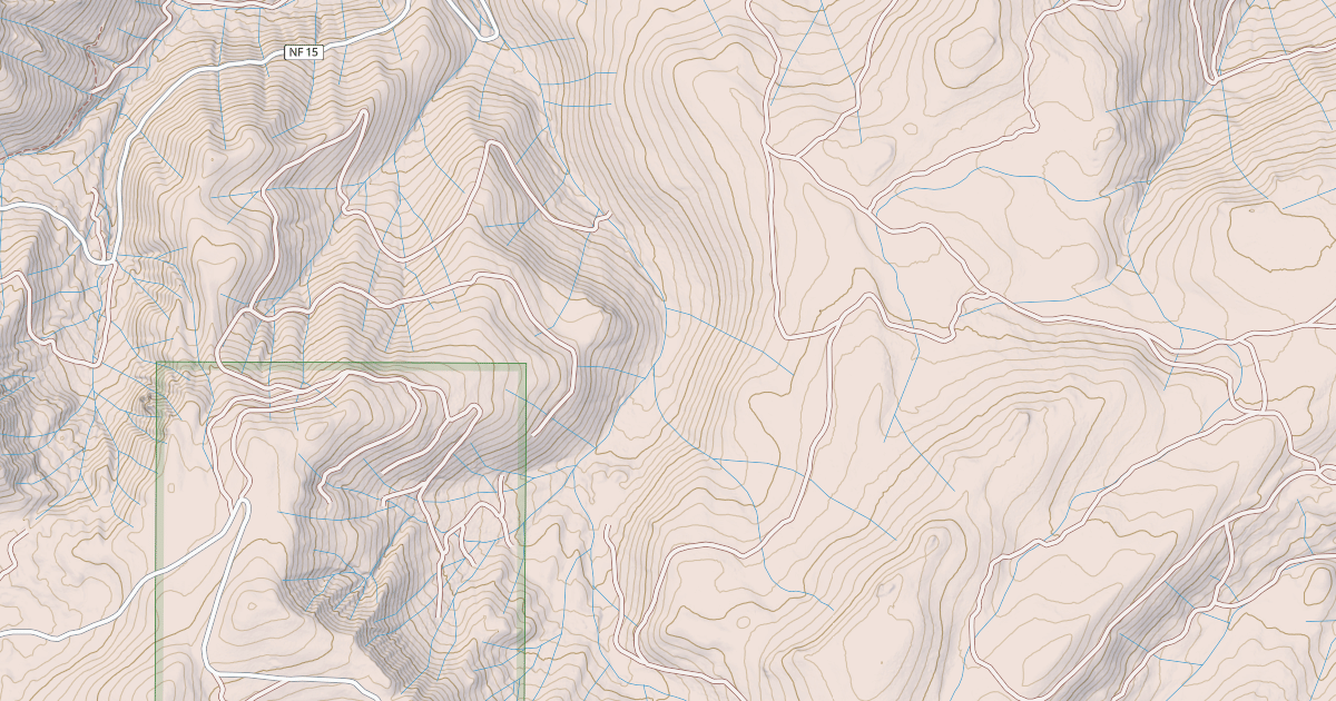 Map preview of BONTA CREEK