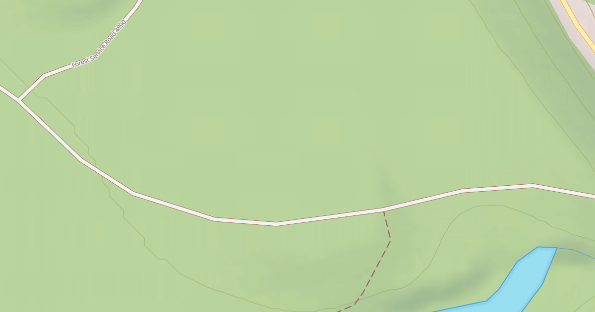 Map preview of CANYON BAY ACCESS