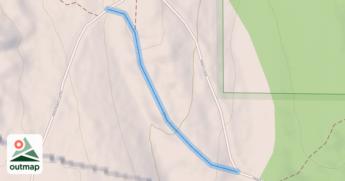 Map of Black Forest