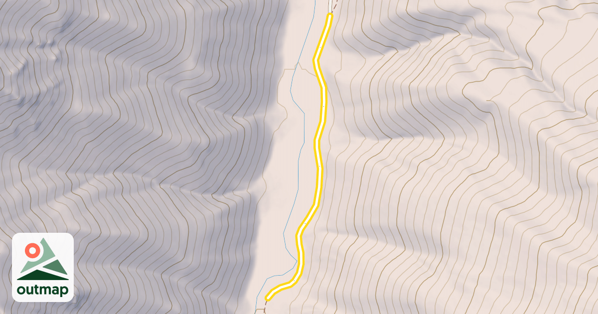 Map of Game Creek Trail